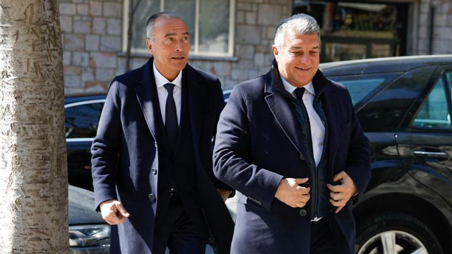 Laporta, sobre el 'caso Negreira': "El Barça nunca ha comprado árbitros"