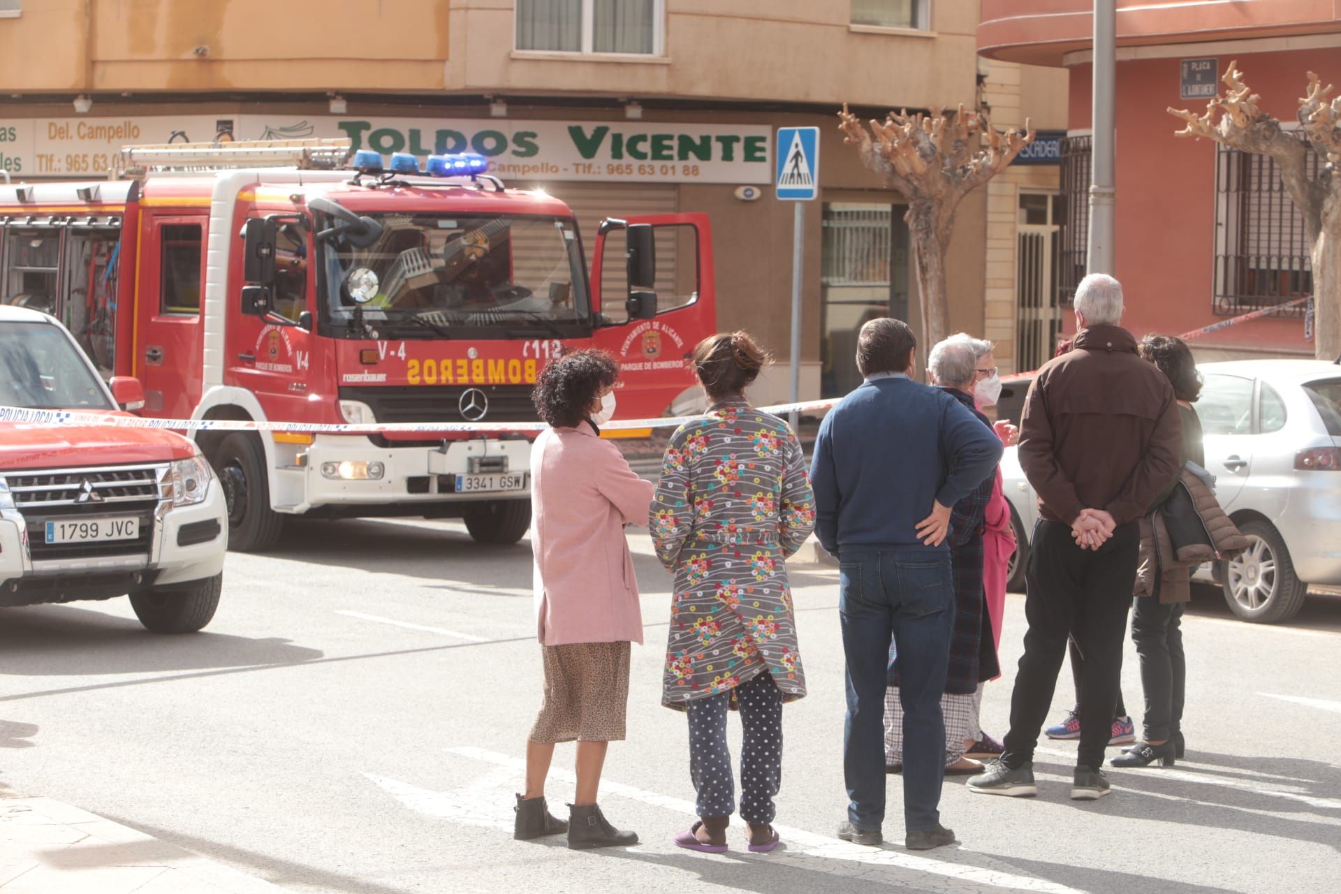 Incendio en El Campello