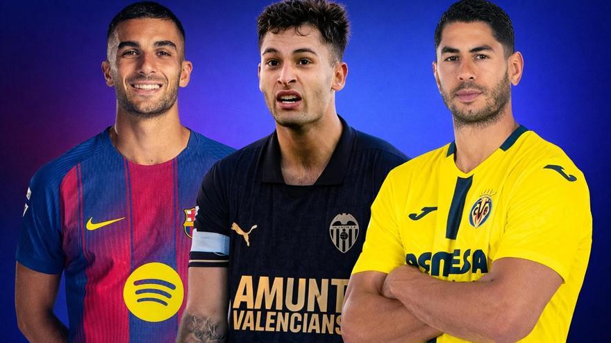 Goles con denominación de origen (DO) Comunitat Valenciana, Ferran Torres, Ayoze Pérez y Hugo Duro Goles con denominación de origen (DO) Comunitat Valenciana, Ferran Torres, Ayoze Pérez y Hugo Duro
