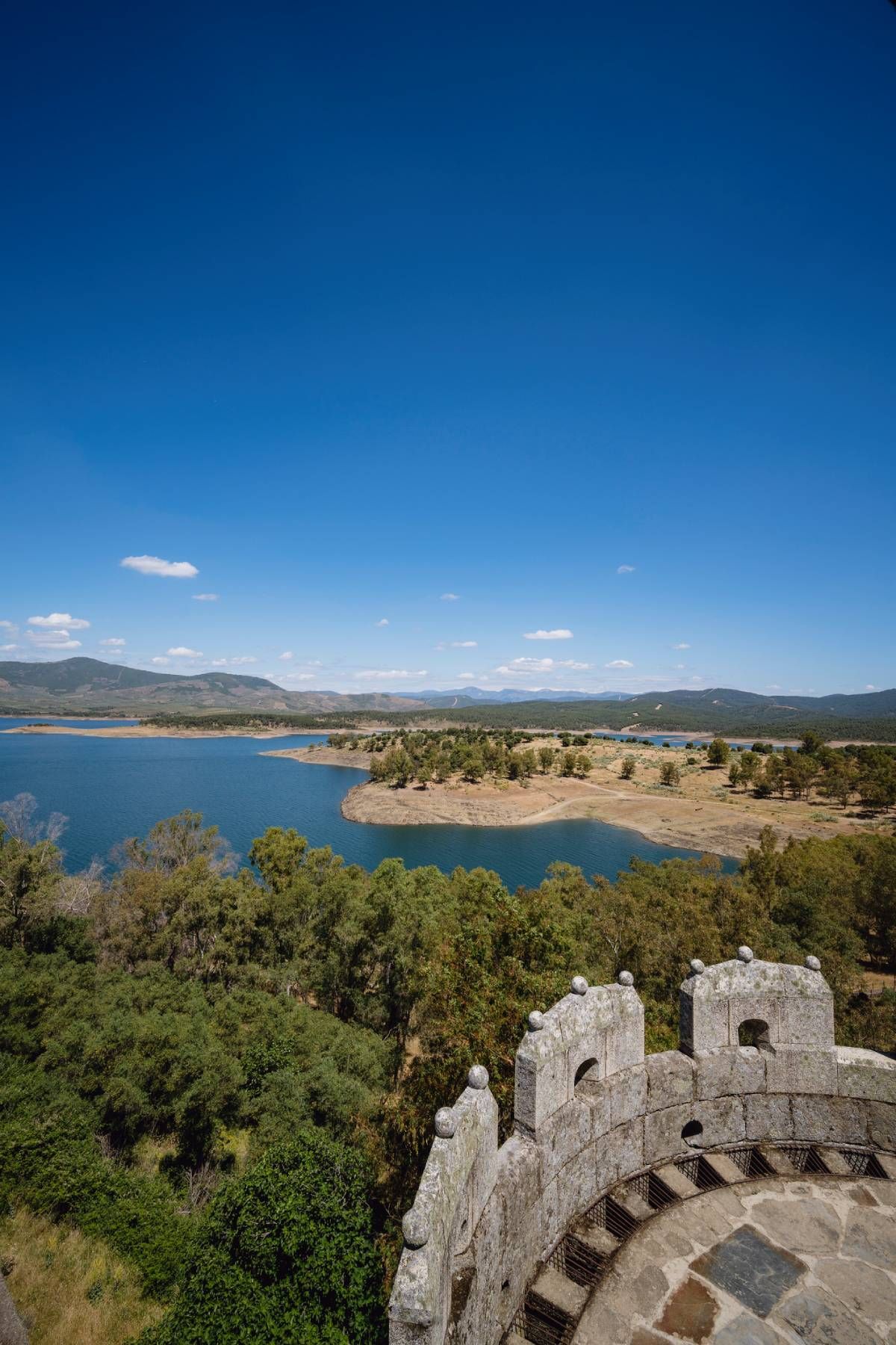 El embalse que rodea Granadilla