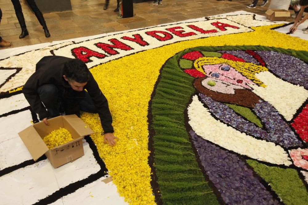 Catifes de Corpus a Girona