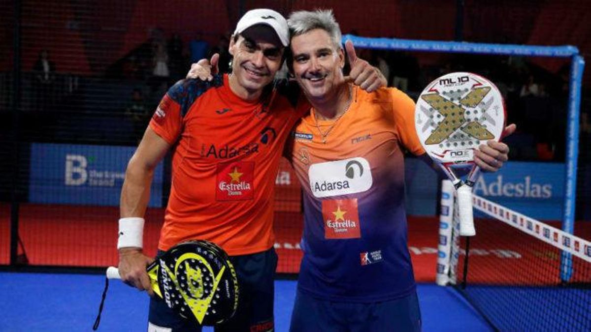 Juani Mieres se pasó al drive para jugar con Miguel Lamperti