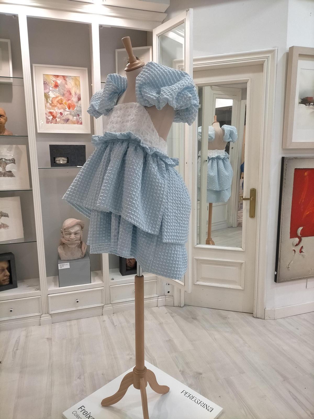 Una de las creaciones en la exposición.