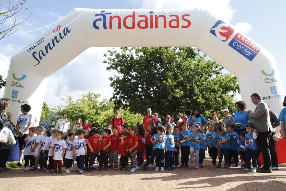 El maratón de Chapela reúne a 800 escolares