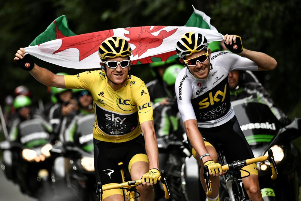 Geraint Thomas guanya el Tour de França