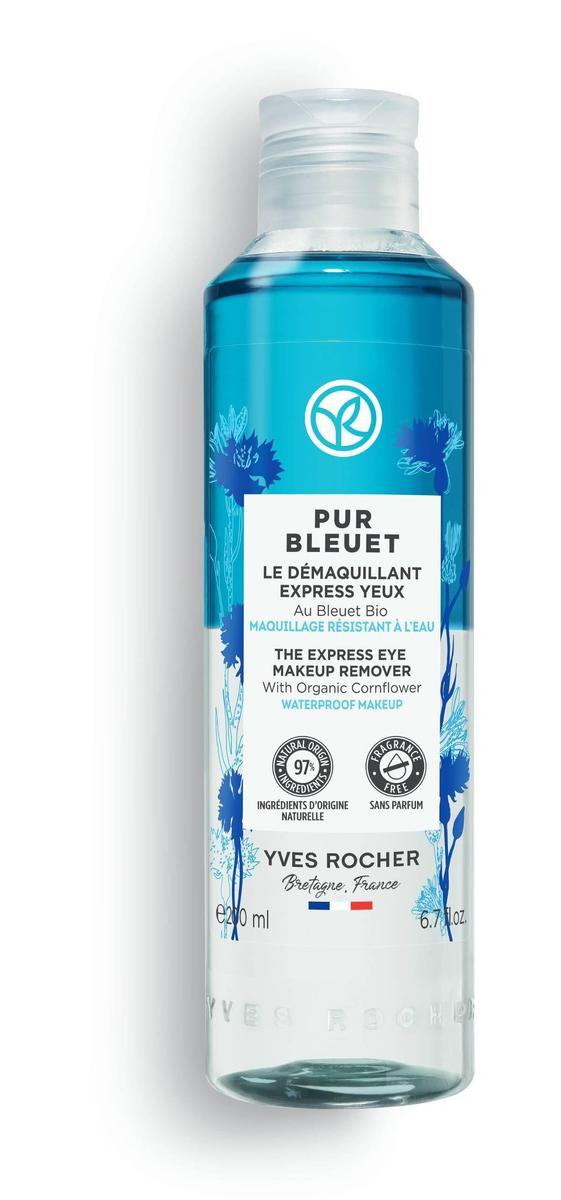 Desmaquillante Expres de Ojos Pur Bleuet, de Yves Rocher