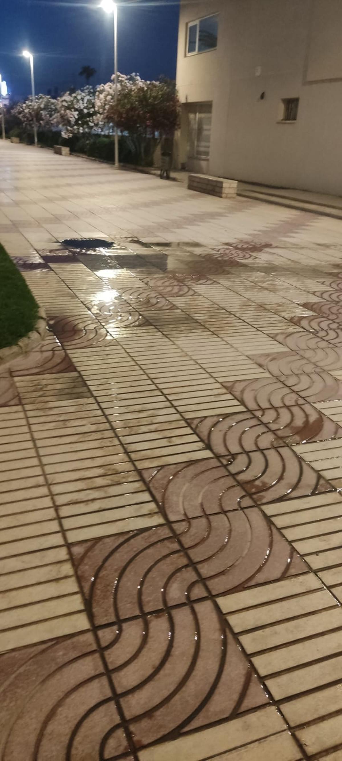 Vertidos en el paseo