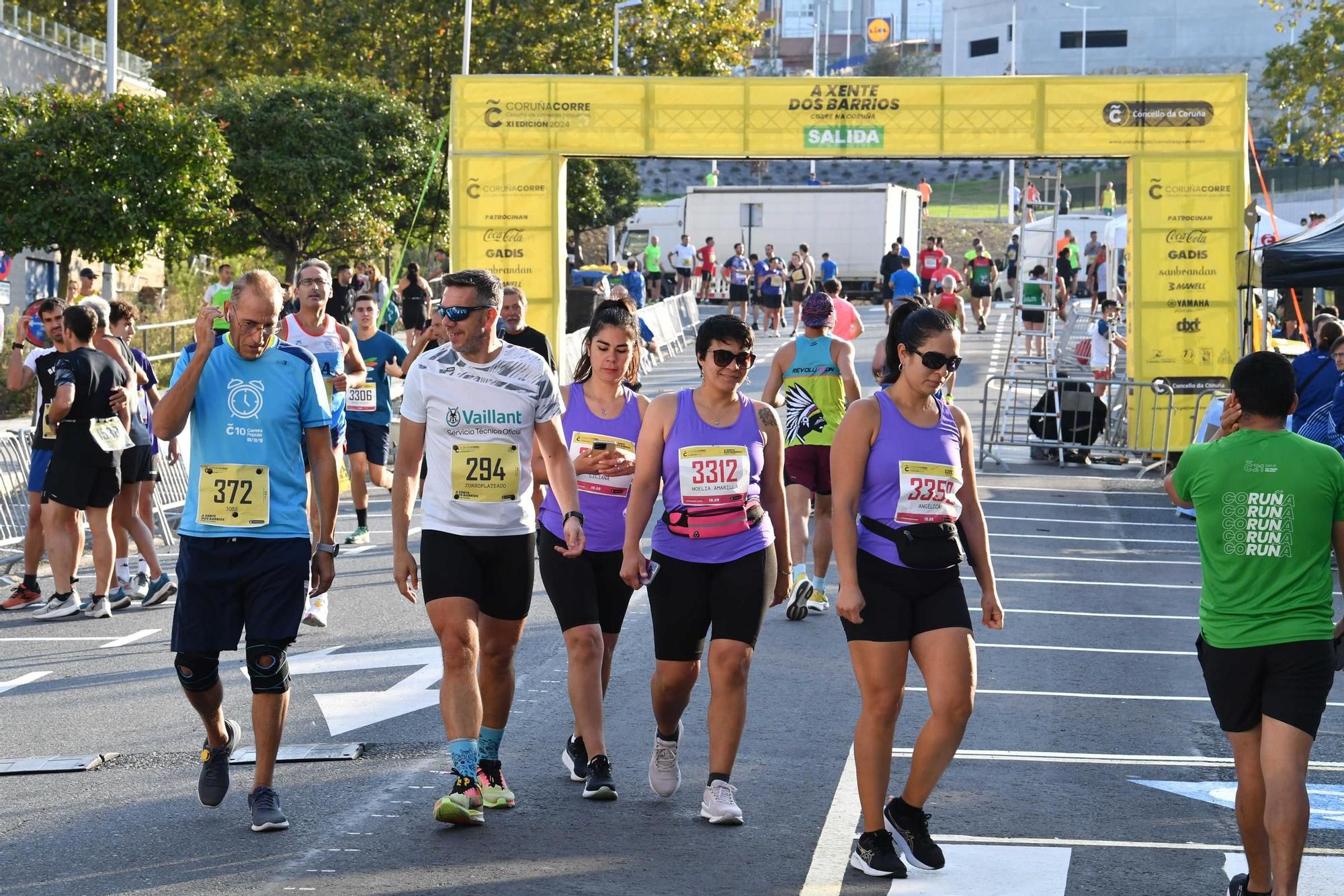 Más de mil corredores completan la carrera popular de Matogrande a Xuxán