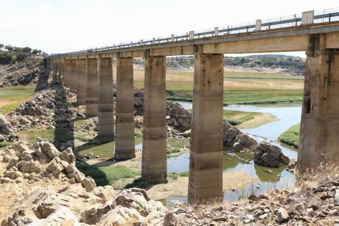 Sequía en Zamora: Embalse de Ricobayo