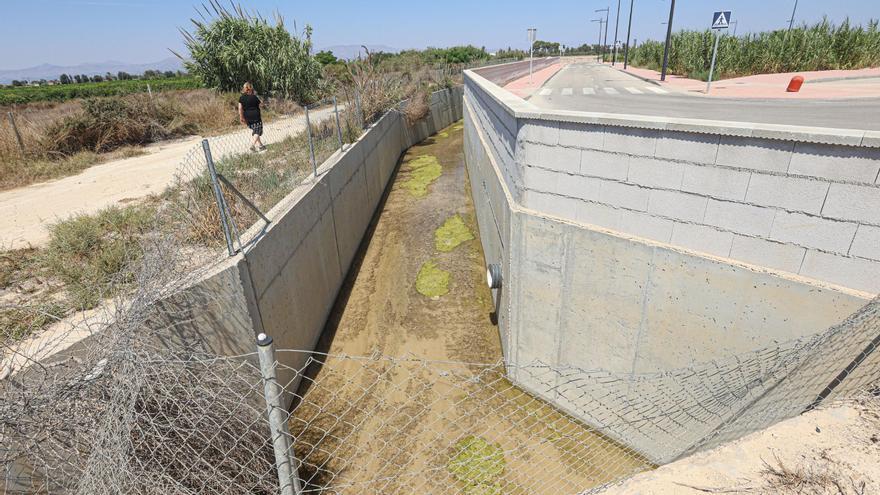 El regadío intensivo en la Cañada de Algorfa saliniza la acequia de Alquibla