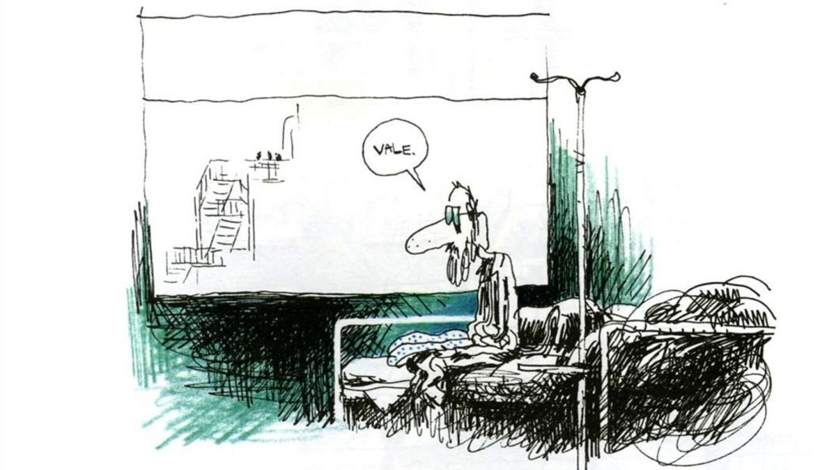 Página del cómic 'De tripas y corazón', de Pozla.