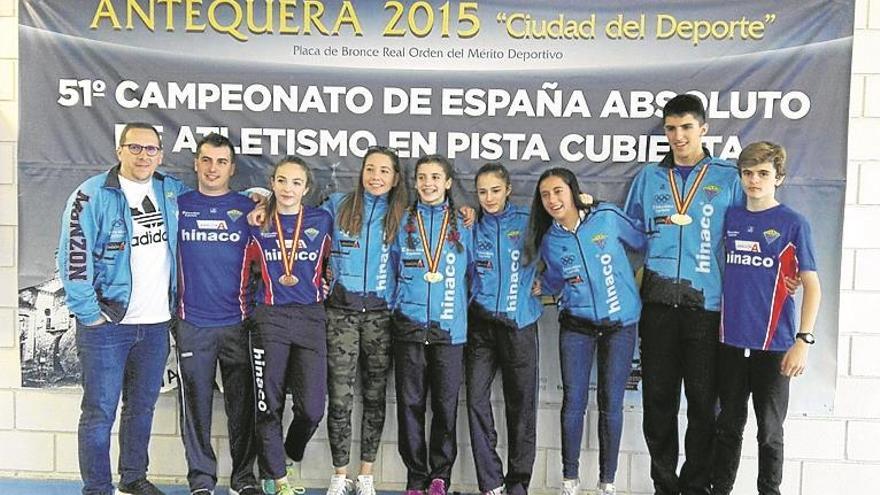 Seis metales para Aragón en el Nacional cadete