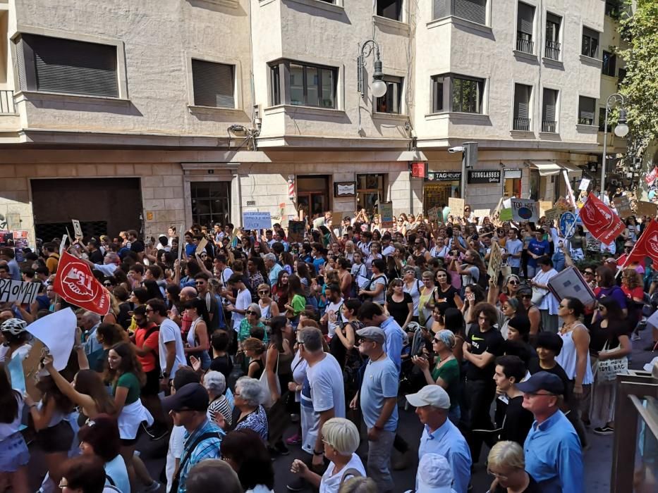 Die große Klimaschutz-Demo auf Mallorca