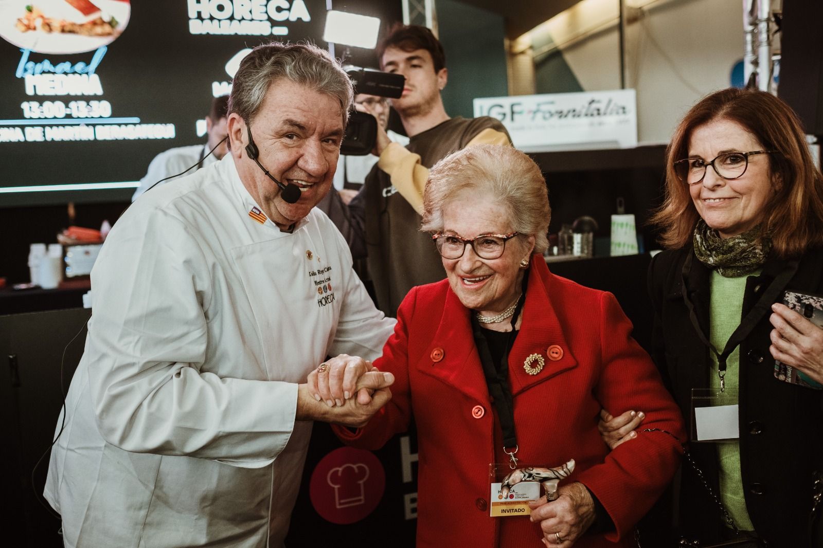 Lágrimas de Martín Berasategui y homenaje a la "padrina Youtuber" en el segundo día de Horeca Baleares