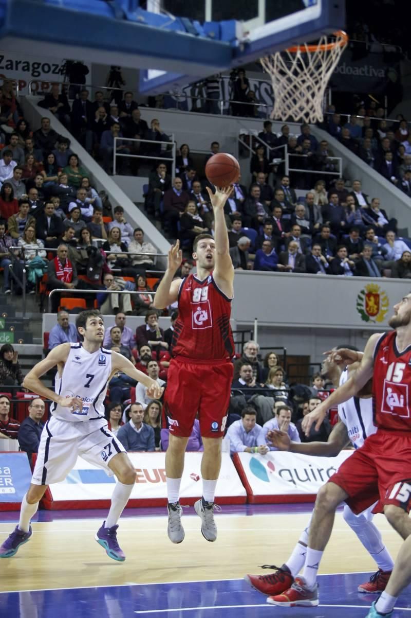 Las mejores imágenes del triunfo del CAI Zaragoza sobre el Trento (85-83)