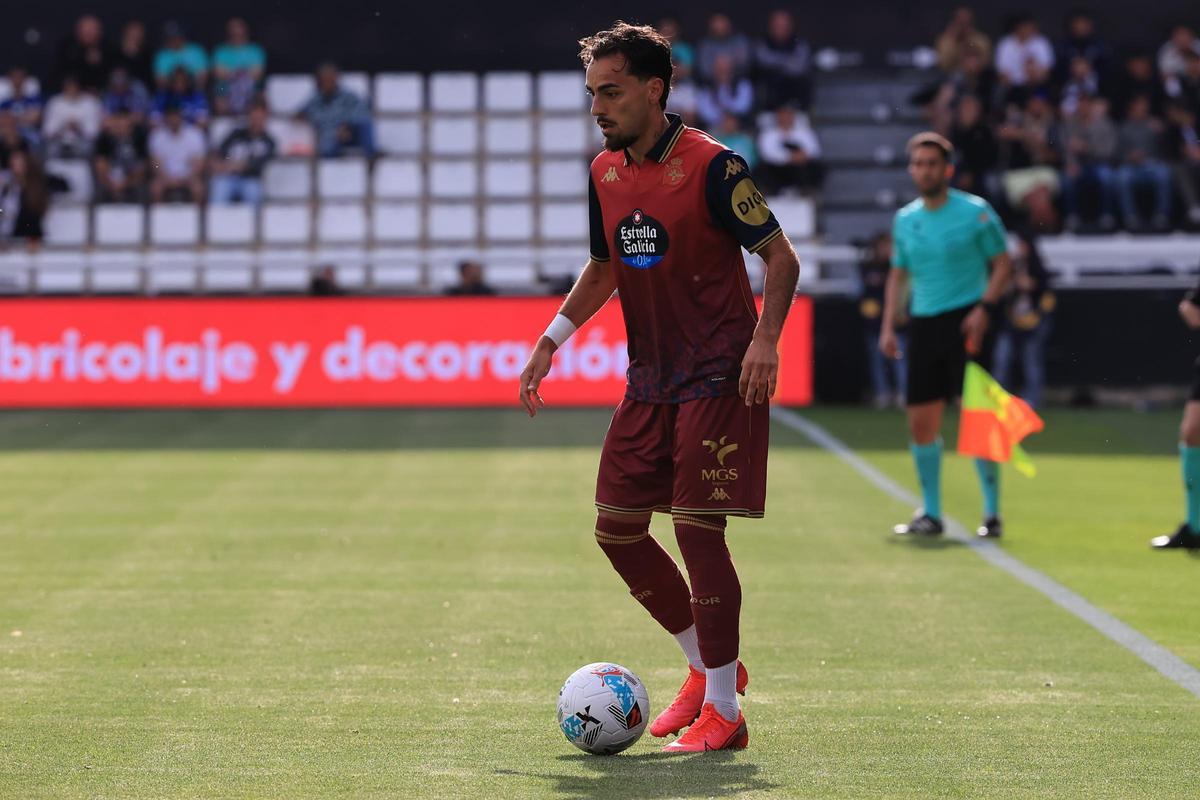 Las mejores imágenes del partido del Deportivo en Burgos (1-1)