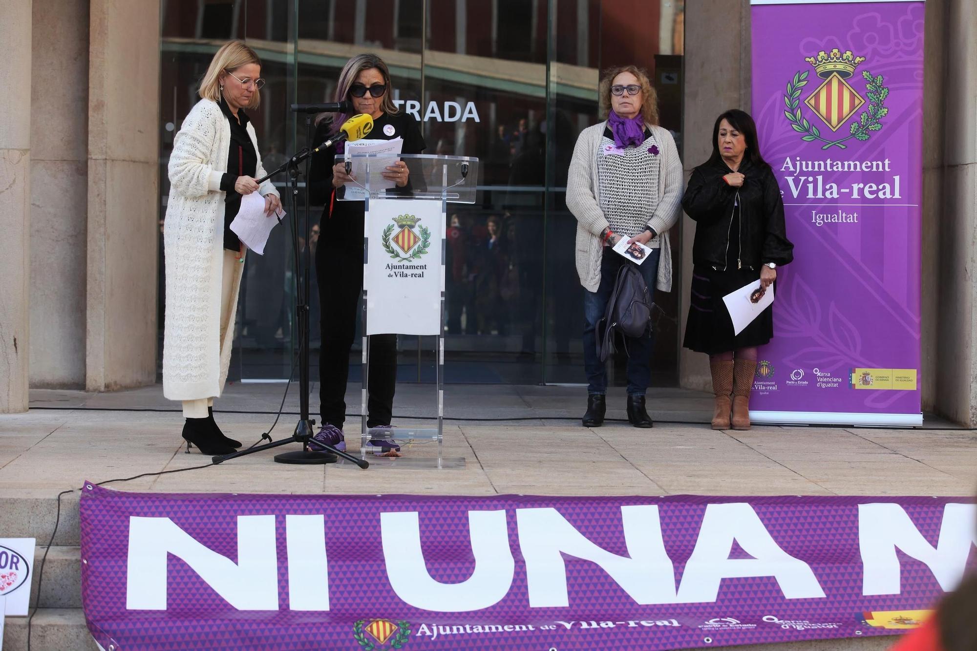 Vila-real se moviliza contra la violencia de género al grito de «Ni una más»