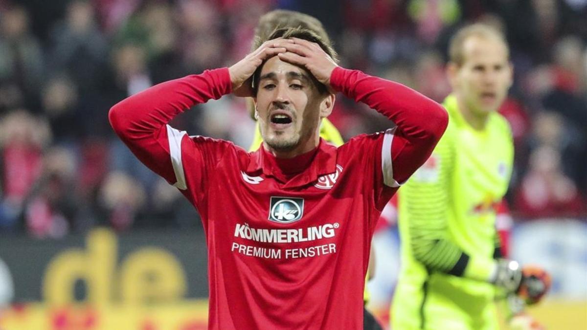 Bojan, en un partido con el Mainz esta temporada