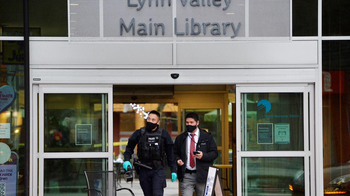Multiple people stabbed at a library in North Vancouver
