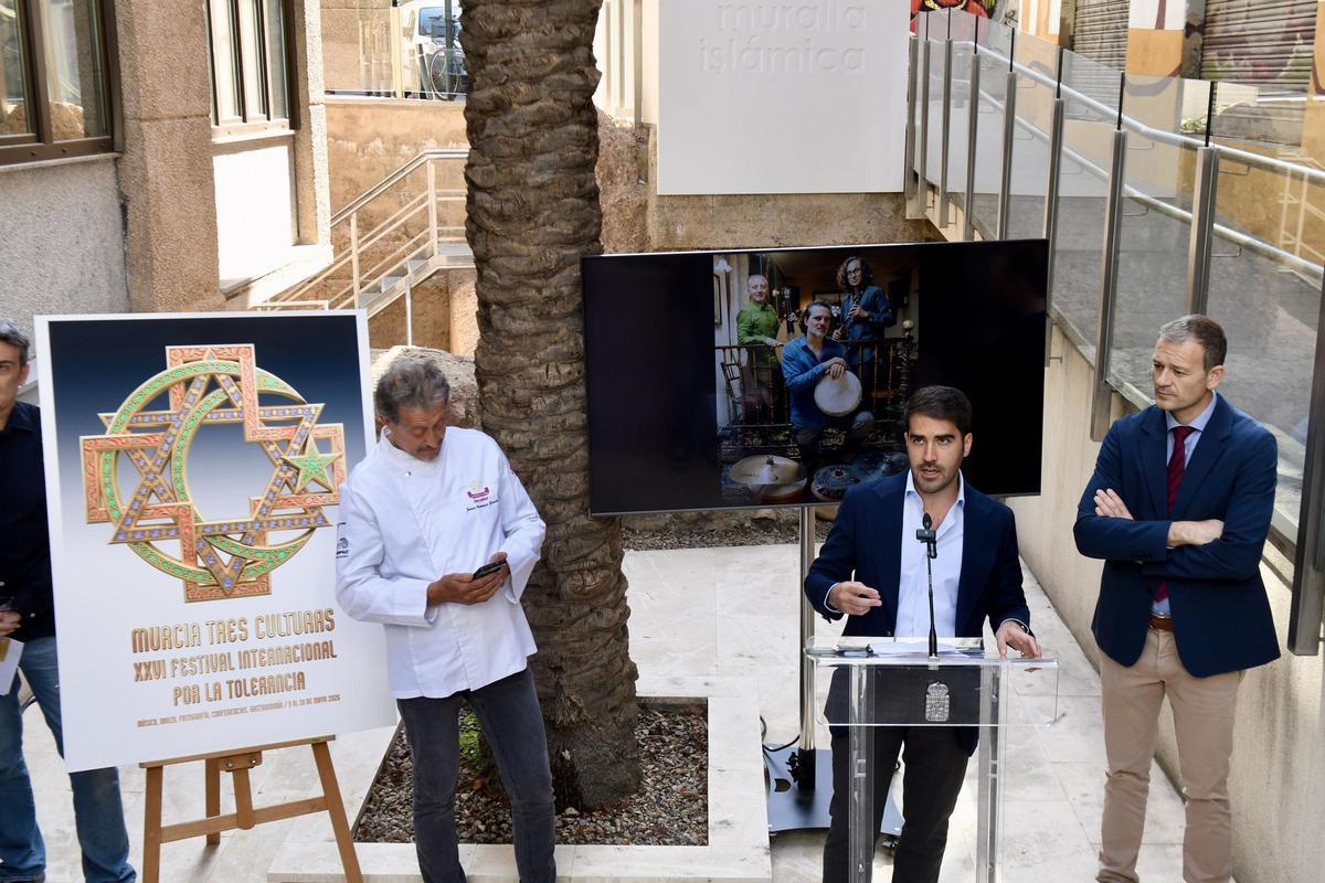 Presentación del programa de Murcia Tres Culturas.