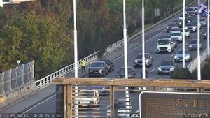 Accidente en la Ronda de Dalt