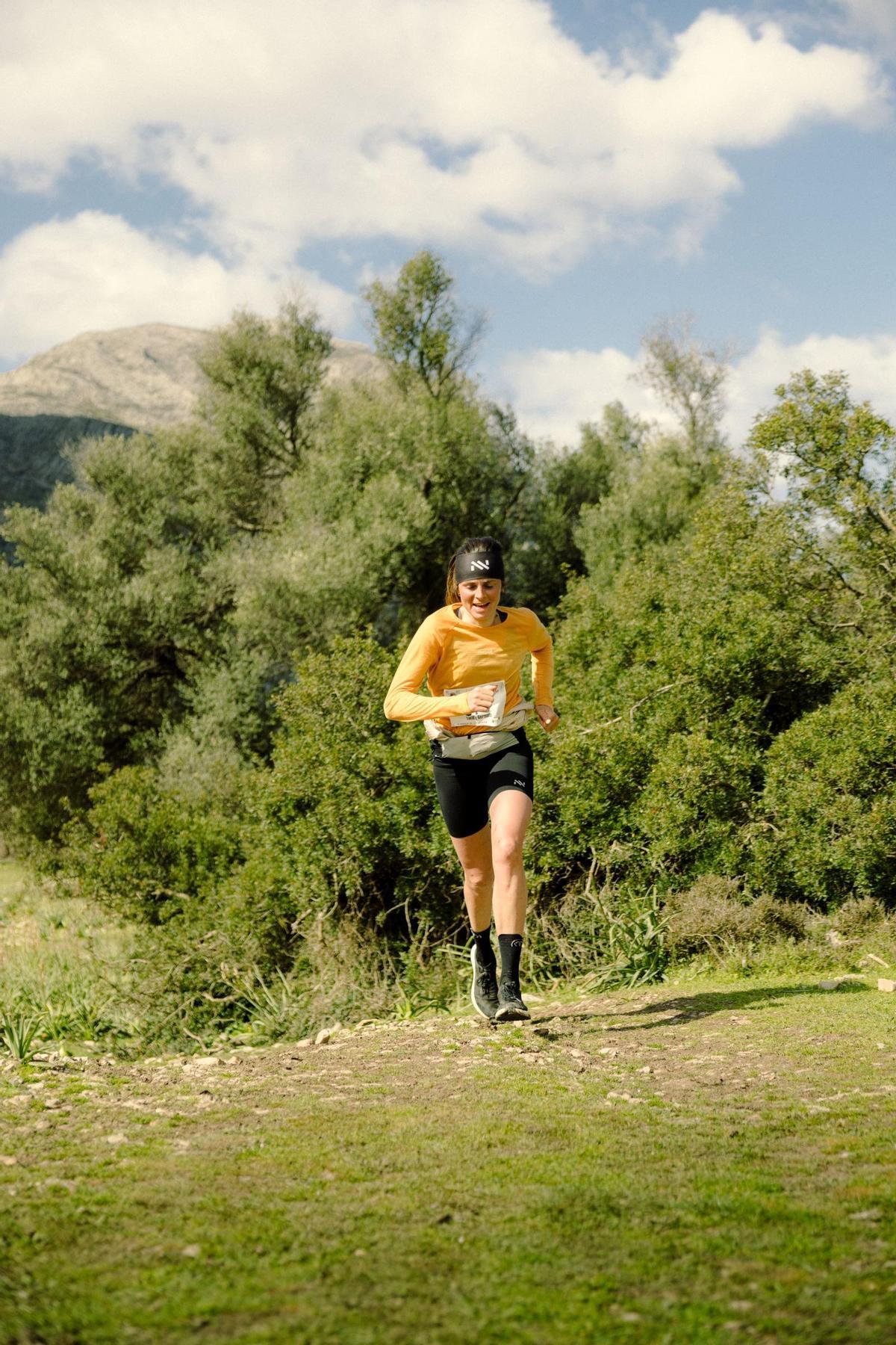 Lucille Germain, en plena Cursa Tomir