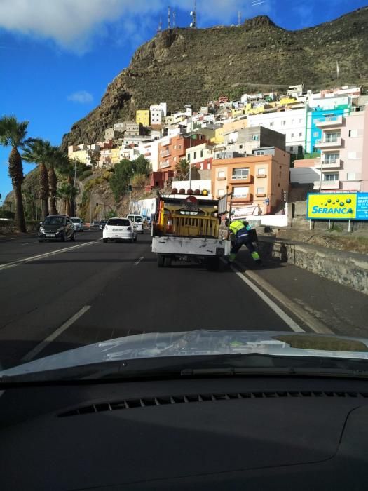 Se reabre al tráfico un tramo de la avenida Anaga