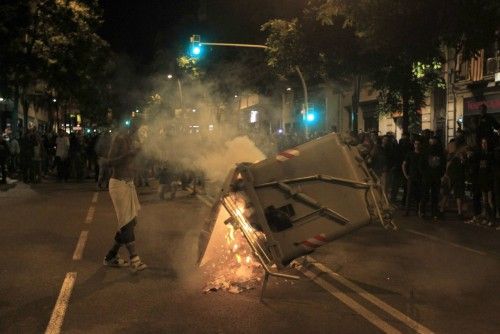 Protestas y disturbios en Barcelona