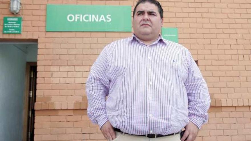 &quot;Toño&quot; García Hita, responsable del fútbol base.