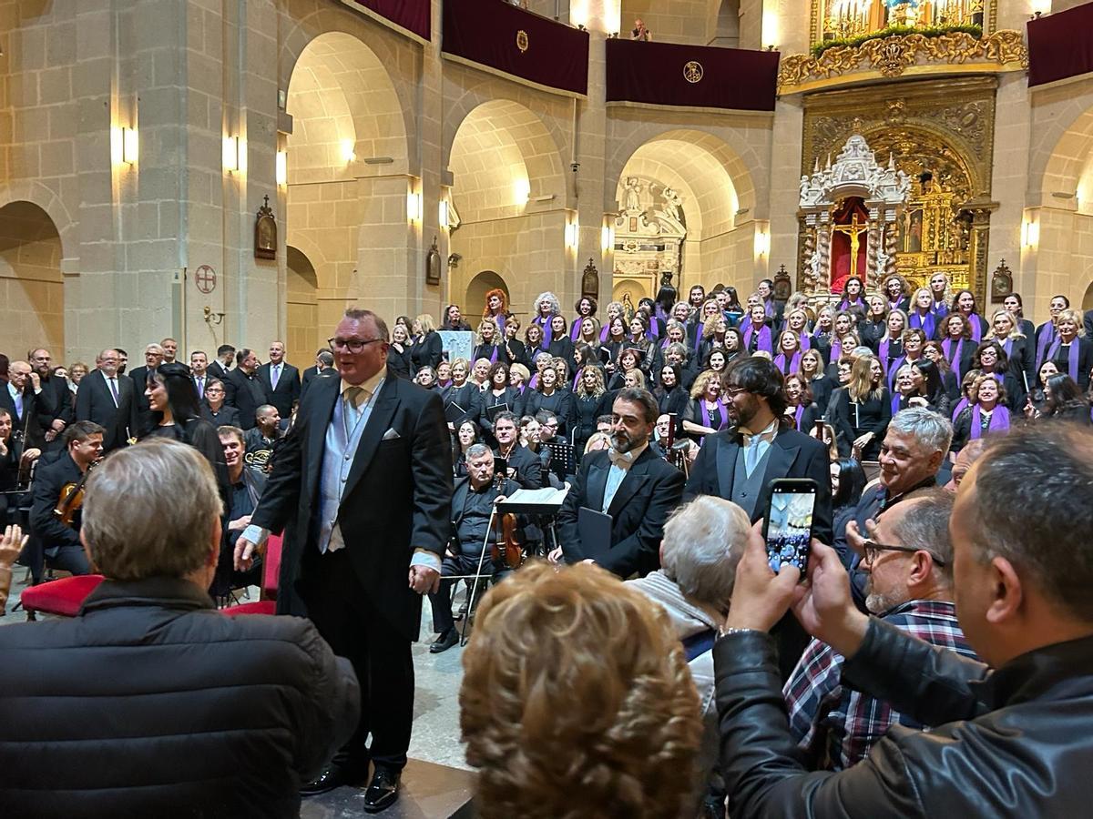 Concierto celebrado en la concatedral de San Nicolás de Alicante