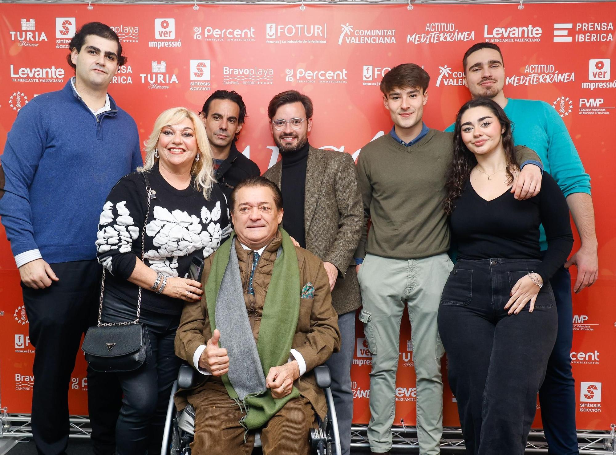 El balcón fallero de Levante-EMV, en imágenes