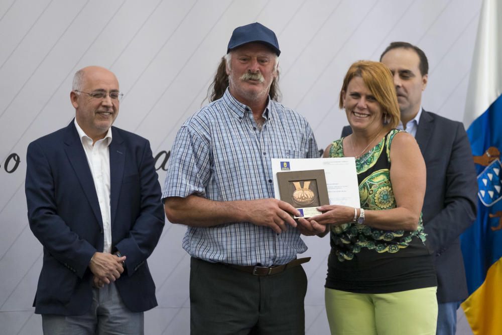 Entrega de premios a los mejores quesos y vinos de Gran Canaria