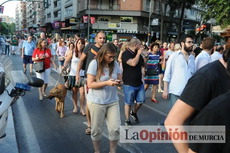 Más de cien voces piden en Murcia "acoger refugiados ya"