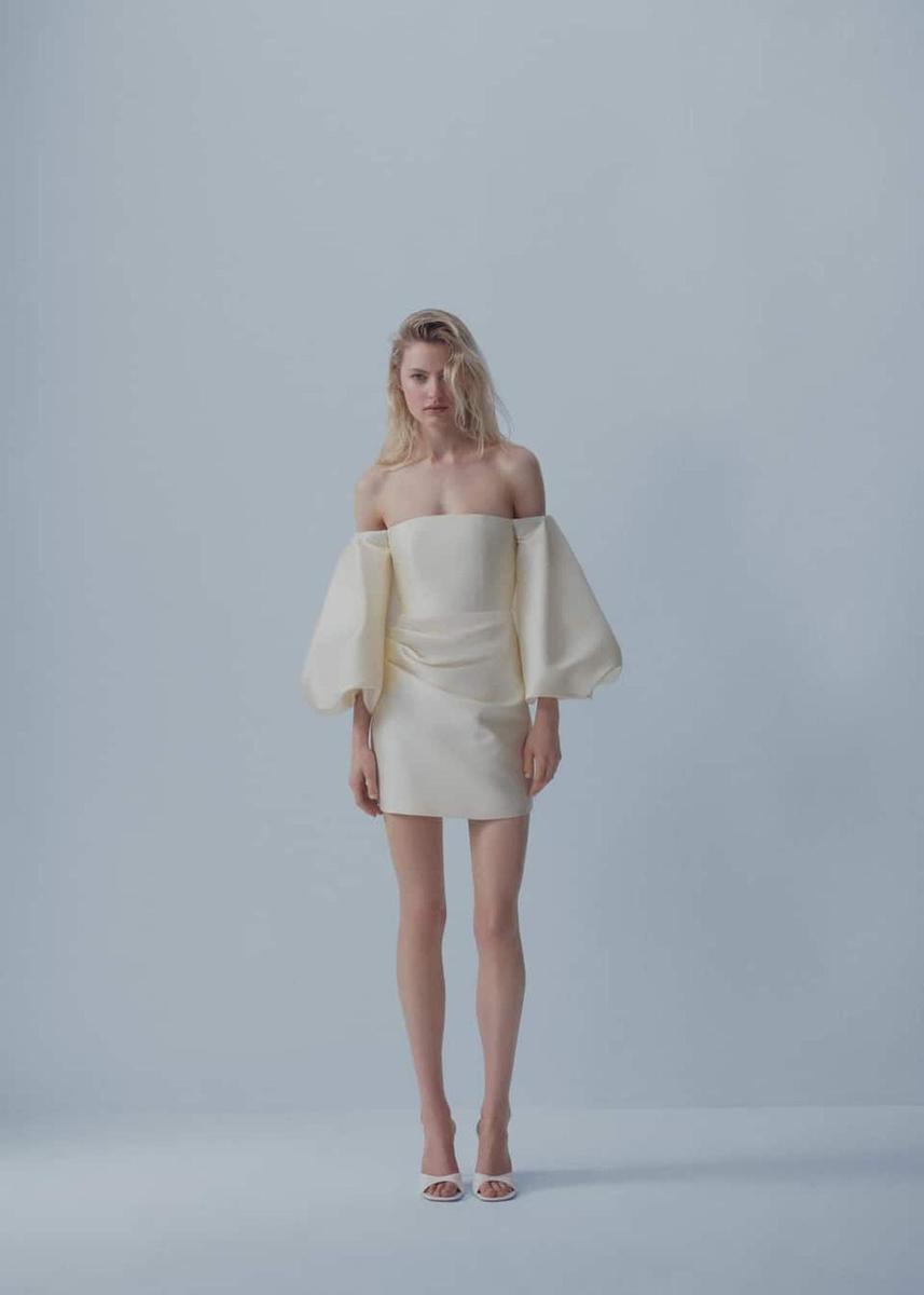 Vestido de novia de Mango mini