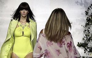 Desfilada d’Elena Mirò al Saló de la Moda de Milà 2008.