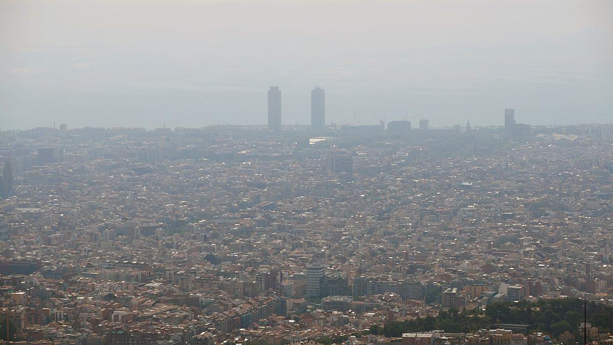 Vista de la ciudad de Barcelona