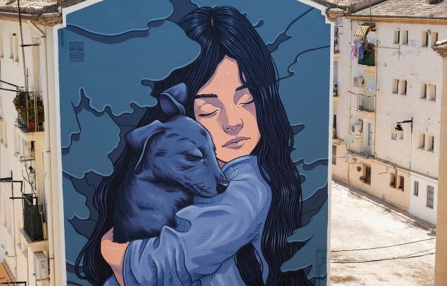 Tres de los mejores murales del mundo del pasado año se pueden ver en Galicia