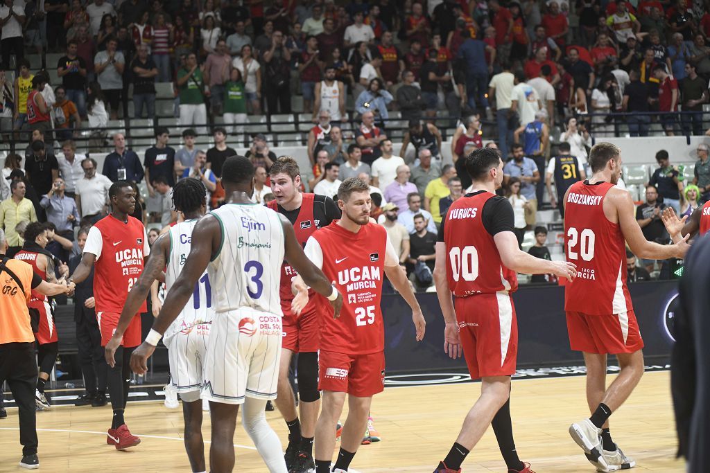 Todas las imágenes de la semifinal de la Supecopa entre el UCAM Murcia y el Unicaja