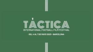 Cartel de presentación de festival internacional de fútbol ’Táctica’. 