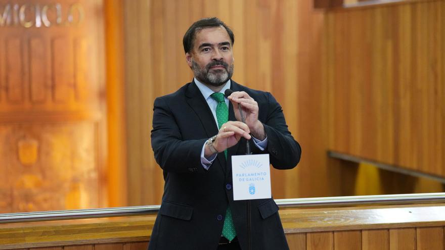 Alberto Pazos (PP): «Ha quedado claro que hay una Galicia del sí que representa Alfonso Rueda y luego están los del no»