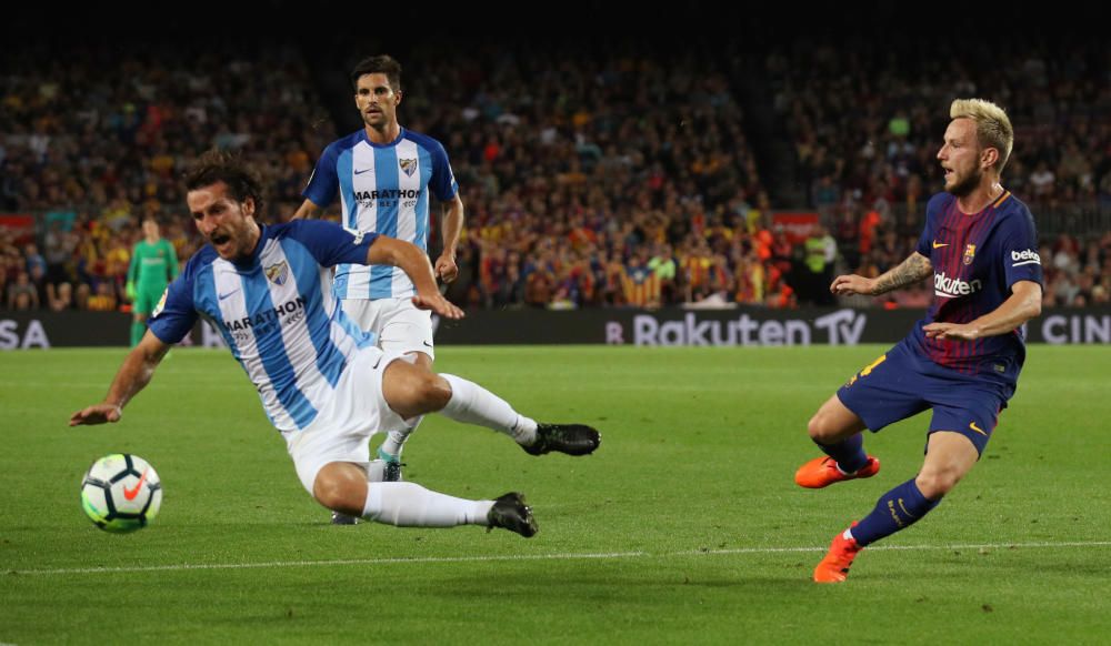 Les millors imatges del Barça - Màlaga (2-0)