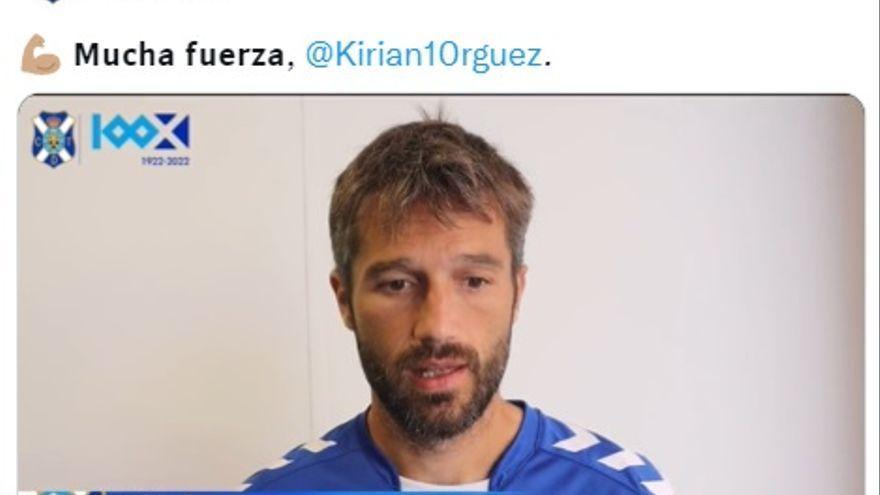 Contra el Hodgkin no hay colores: El CD Tenerife se vuelca con Kirian