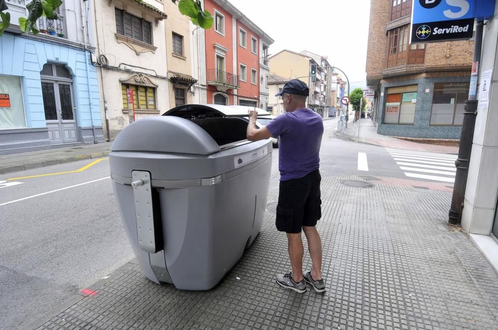 Nuevos contenedores en San Martín del Rey Aurelio