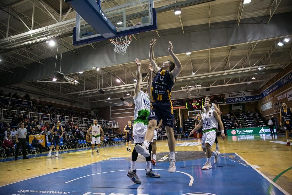 El Liberbank Oviedo Baloncesto se impone al Tau Ca