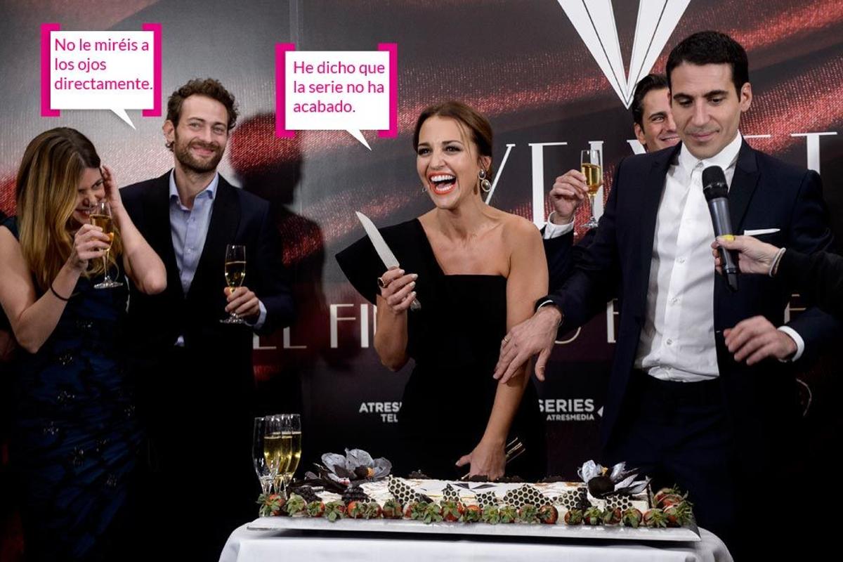 Paula está muy nerviosa porque acaba 'Velvet'