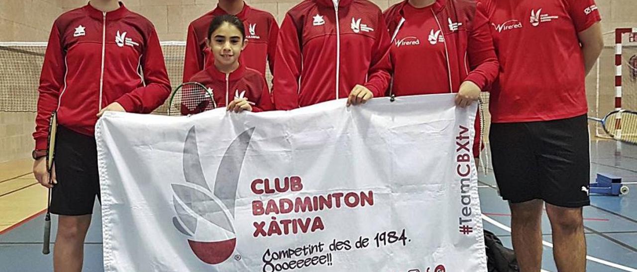 El Bádminton Xàtiva arrasa en la cuarta jornada cadete