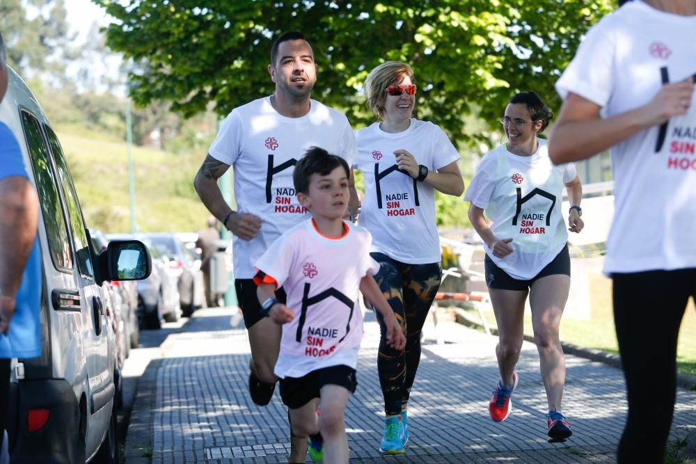 Carrera solidario en Avilés organizada por Cáritas