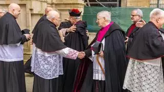 Santiago celebra los 815 años de su Catedral con un histórico encuentro entre los dos cabildos de la diócesis