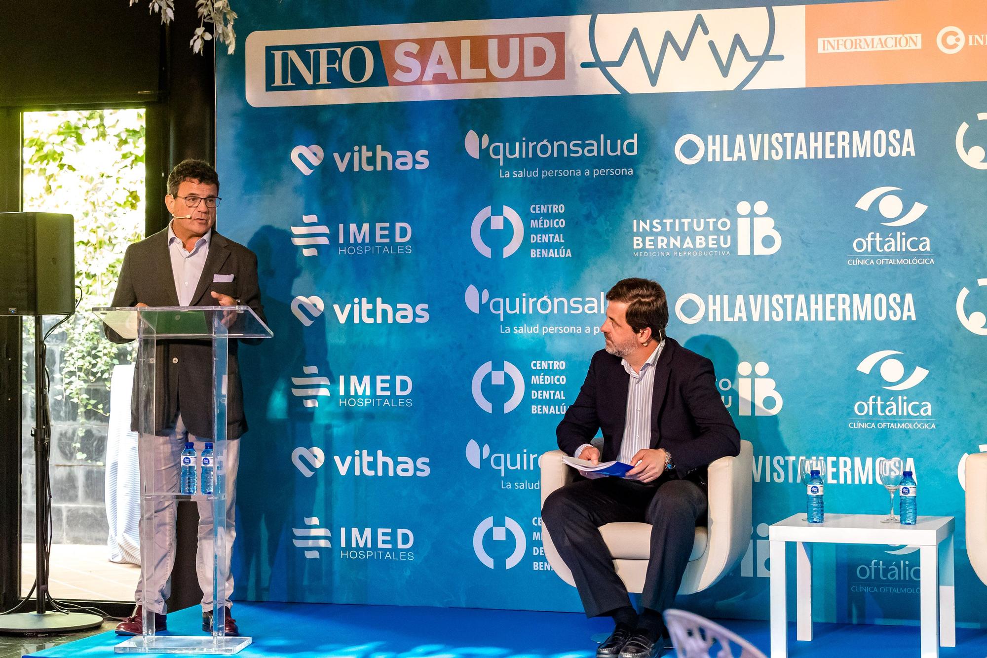 Encuentro INFOSALUD en el Restaurante Maestral de Alicante. Un evento que reúne a profesionales del sector de la Sanidad Privada de la provincia con la participación de Carlos Rus, presidente de la Alianza de la Sanidad Privada Española