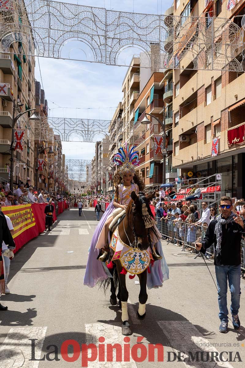 Desfile infantil del Bando Moro en las Fiestas de Caravaca